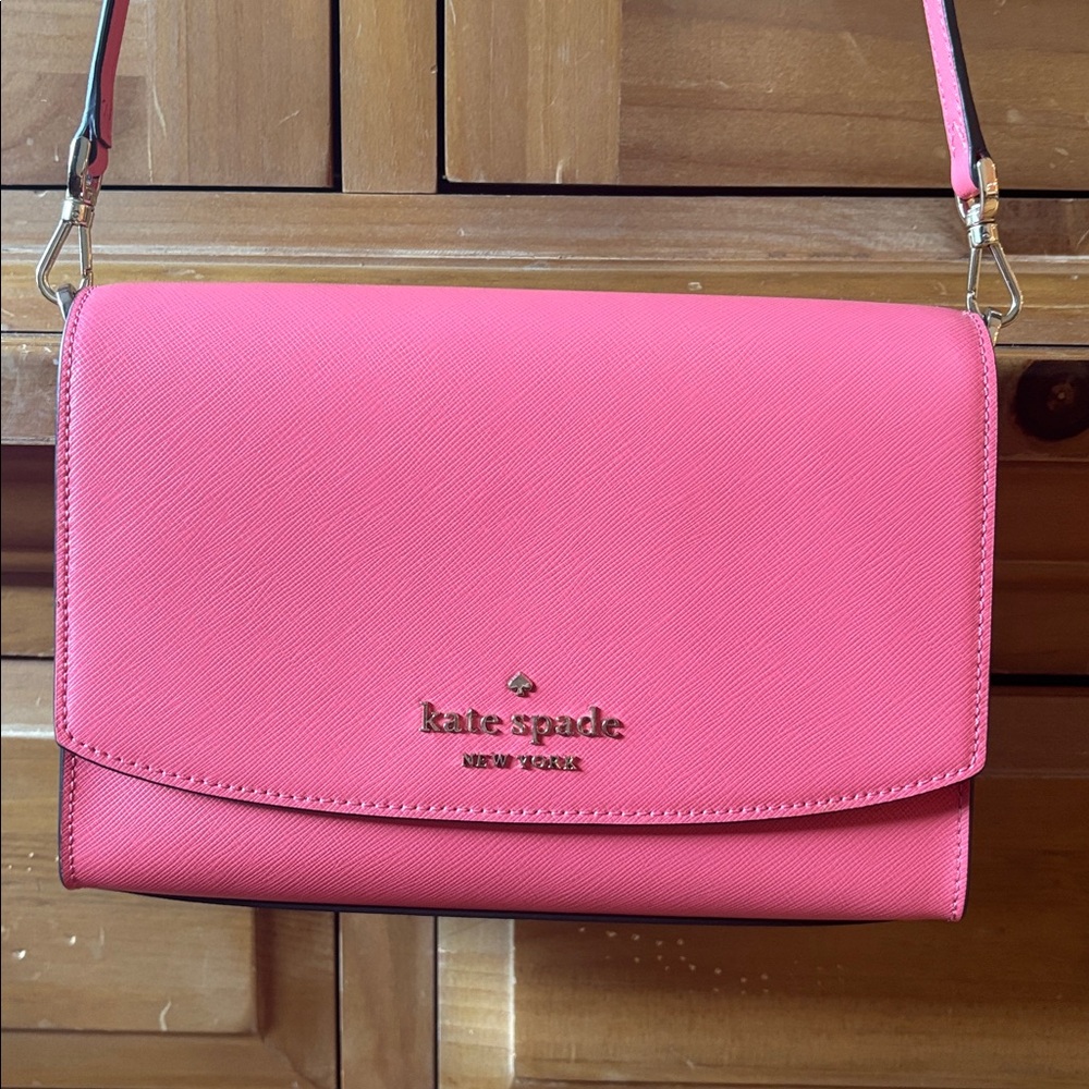 Kate Spade Pink Carson convertible Bag